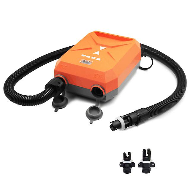 Portable Dc12v Air Pump With Nozzles Storage Bag Pvc Boat Pump Support Inflation And Deflation Inflatable Kayak Accessories