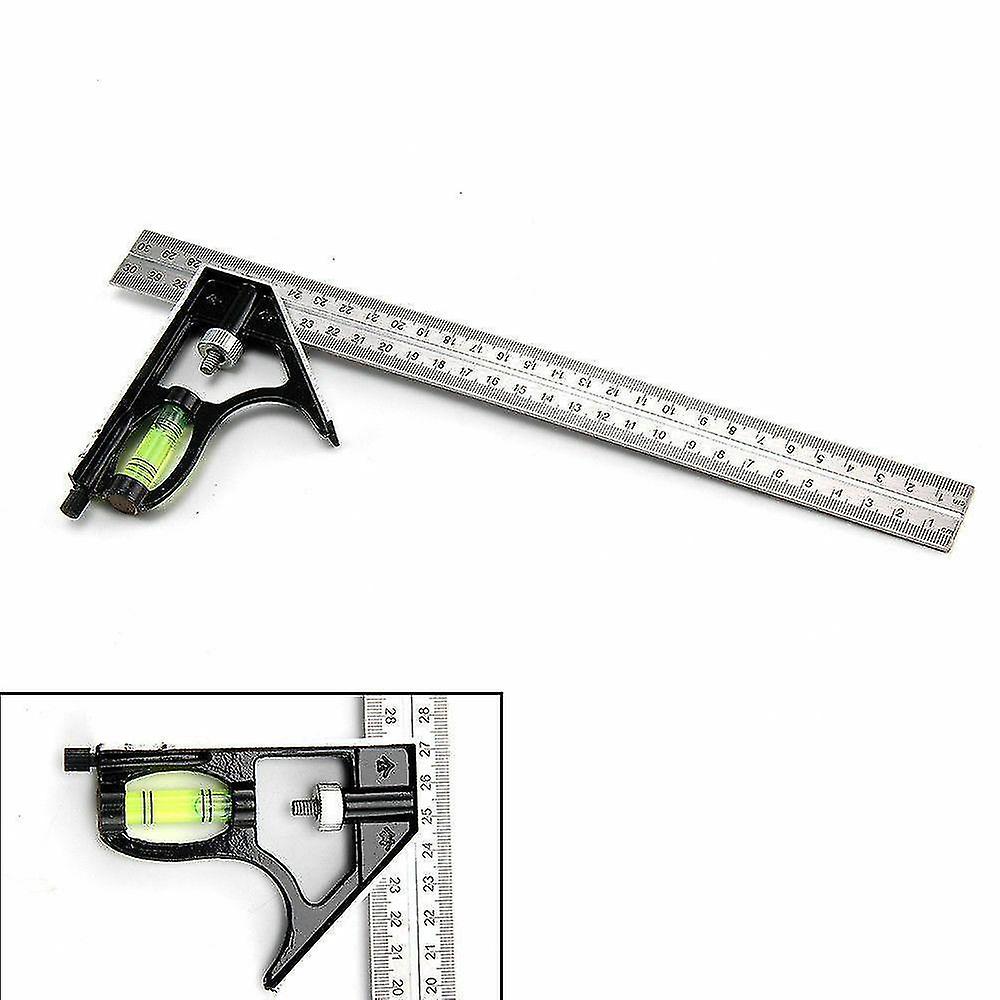 As shown1 Adjustable Right Angle Ruler Spirit Level Scriber