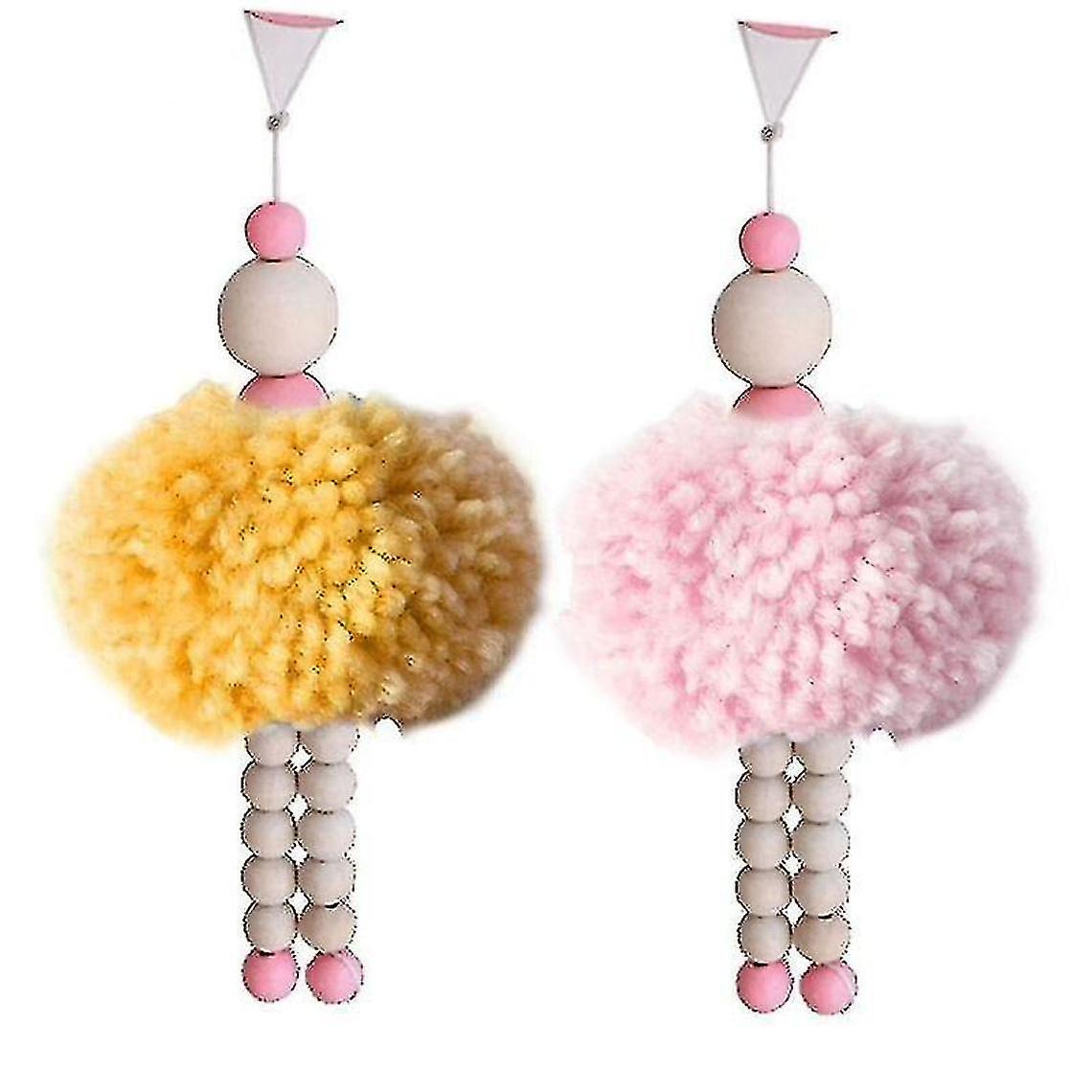 Wooden Beaded Pendant Hangings For Decorations 3