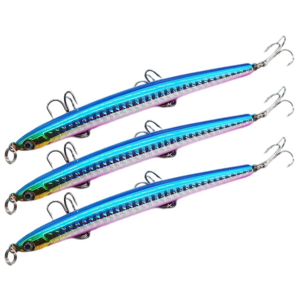 Leuchtende Angelköder Köder Crankbaits Angelköder Angelköder Köder Tackle mit Haken Bunt Leuchtend