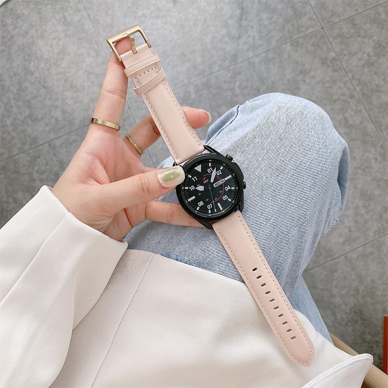 Leather Strap For Samsung Galaxy Watch4 40mm/44mm