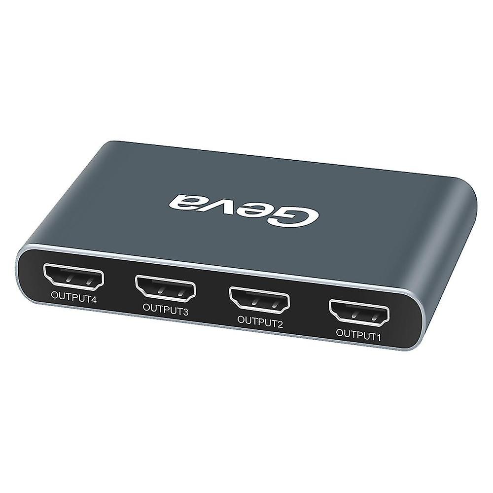 4k@60hz -compatible Switcher Hd 1080p Switcher Adapter 4 In 1 Out Video Splitter Screen Device For