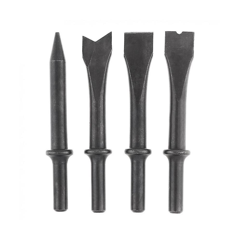 4pcs/lot Accessories Hard Steel Solid Air Chisel Impact Head Support Pneumatic Tool For Cutting / R