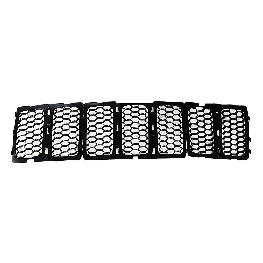 Car Black Front Grille Inserts Trim Mesh Kit For Grand 2014-2016