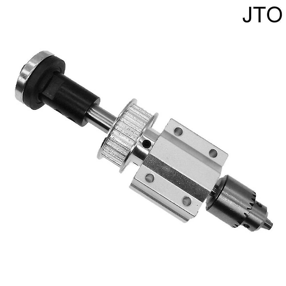 No Power Spindle Assembly Lathe Drill Chuck Accessories Diy Woodworking Cutting