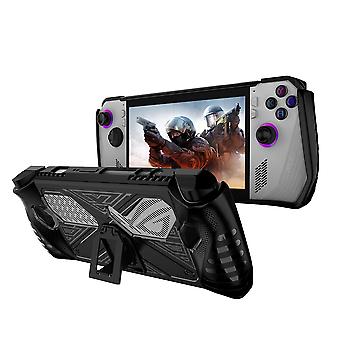 EVA Handheld Game Console Bag Shockproof Game Console Protection Bag Inner Support with Mesh Bag for ASUS Rog Ally