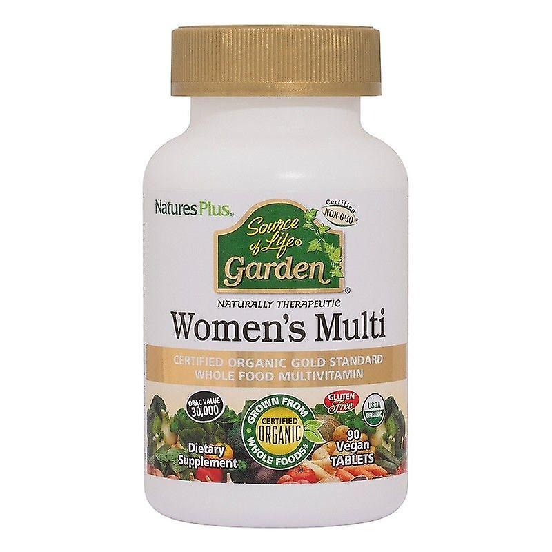 Nature's Plus Source of Life Garden Organic Womens Multi Tabs 90 (30743)