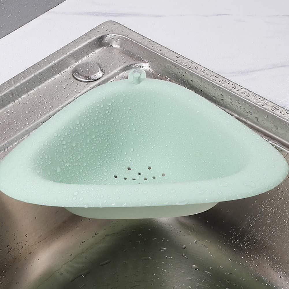 Sink Filter Pan Triangular Storage Rack Colander Colander Place On Sink Caddy Desk Organizer For Kitchen & Bathroom