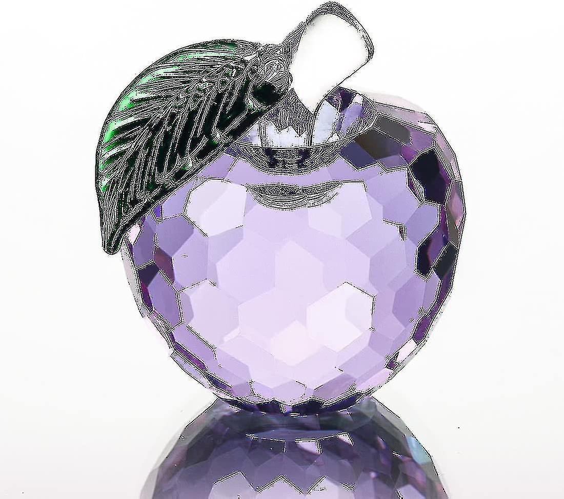 קריסטל תפוח נייר נייר אמנות זכוכית זכוכית צלמיות אספנות מתנות מתנות יום האהבה מתנות קישוט חתונה הביתה