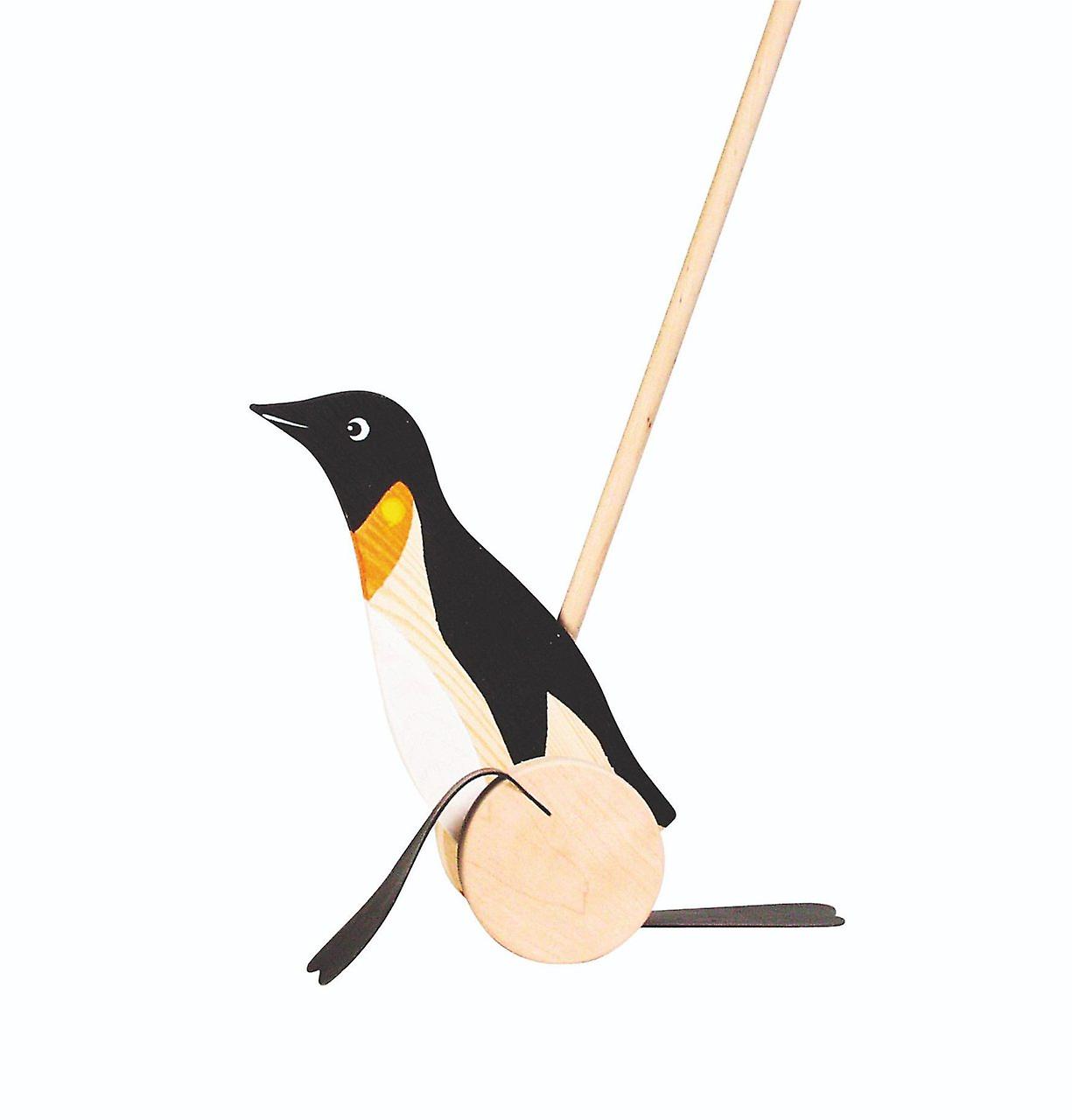 Goki Push-Along Animal - Penguin