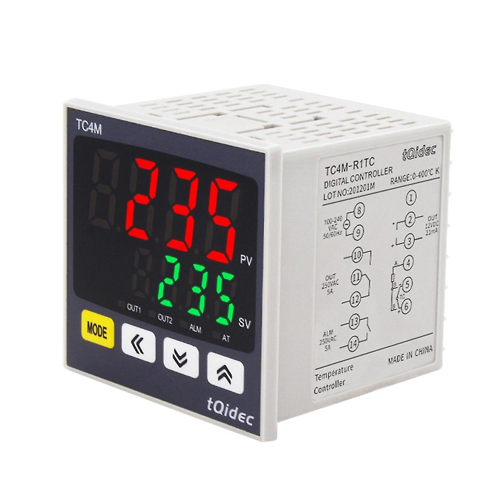 0~400℃ Adjustable Intelligent Precise Temperature Controller Digital Display Relay Solid State SSR O