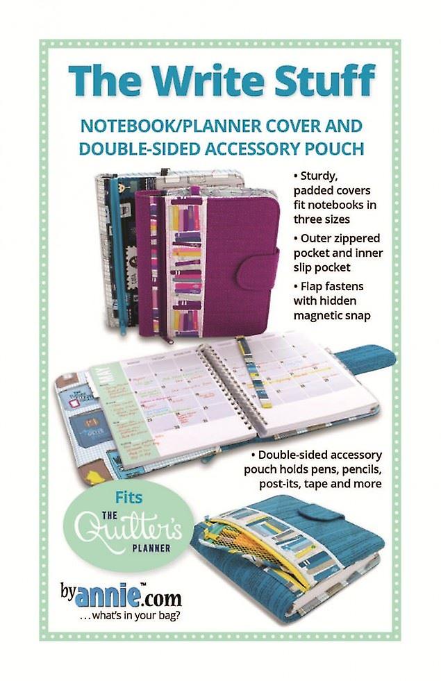 By Annie Paper Sewing Pattern The Write Stuff Notepad Cover