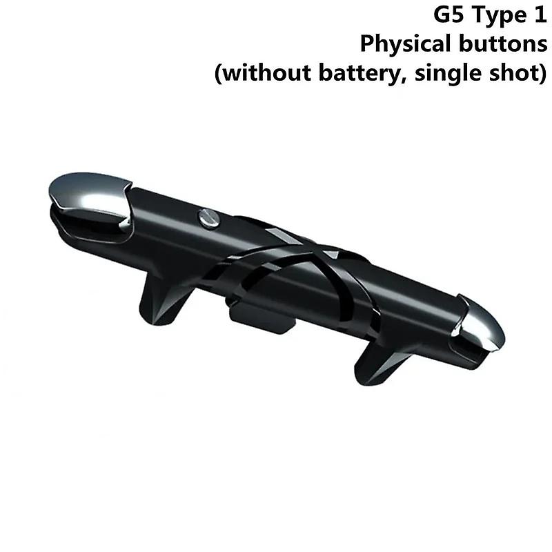 G5 Mobile Game Controller For Pubg Gaming Trigger Shooter Aim Fire Abs Key Button Gamepad Joystick For Iphone Android Smartphone