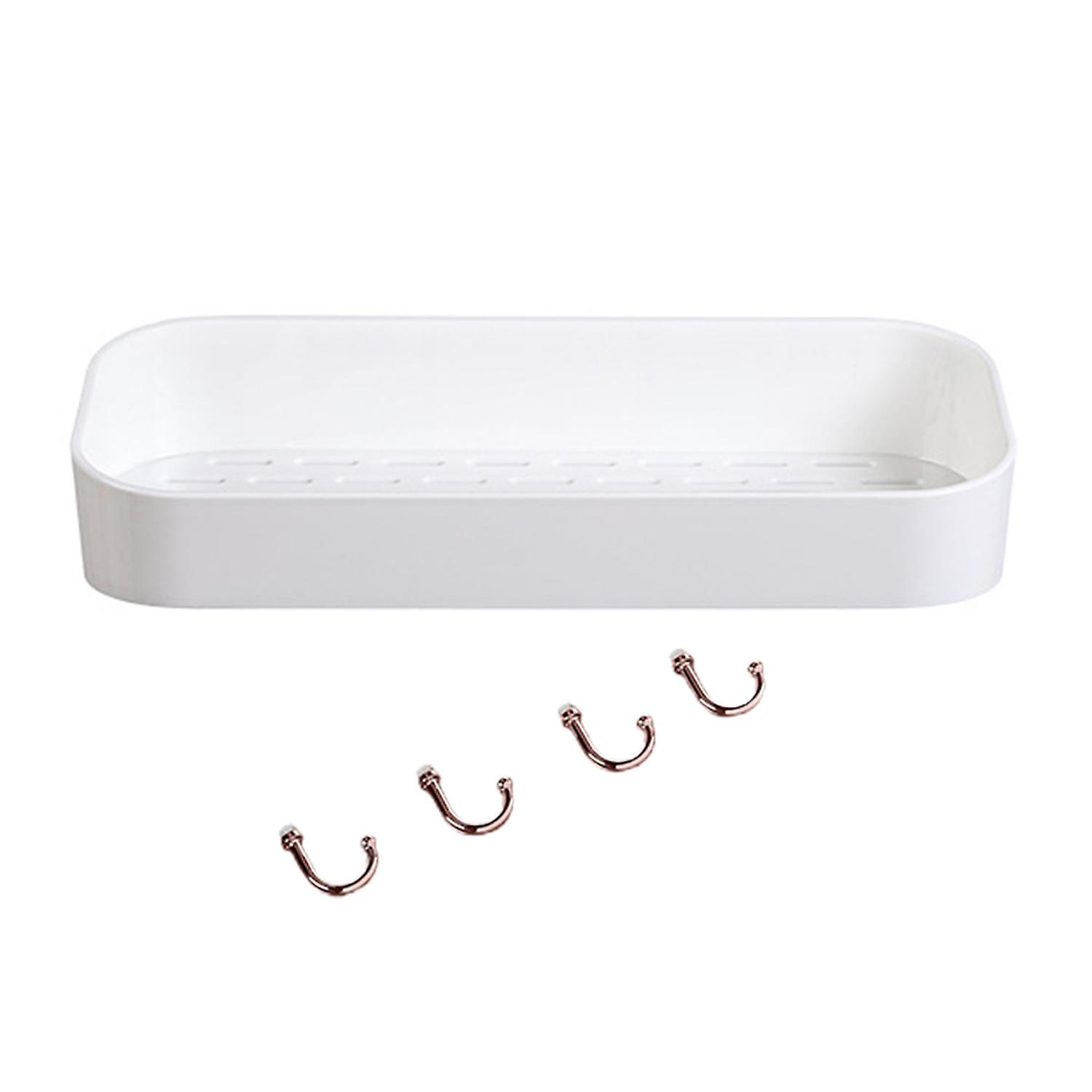 Shampoo Free Punching Wall Mounted Efficient Drainage Rectangle/Triangle Styles Bathroom Hole-Free S