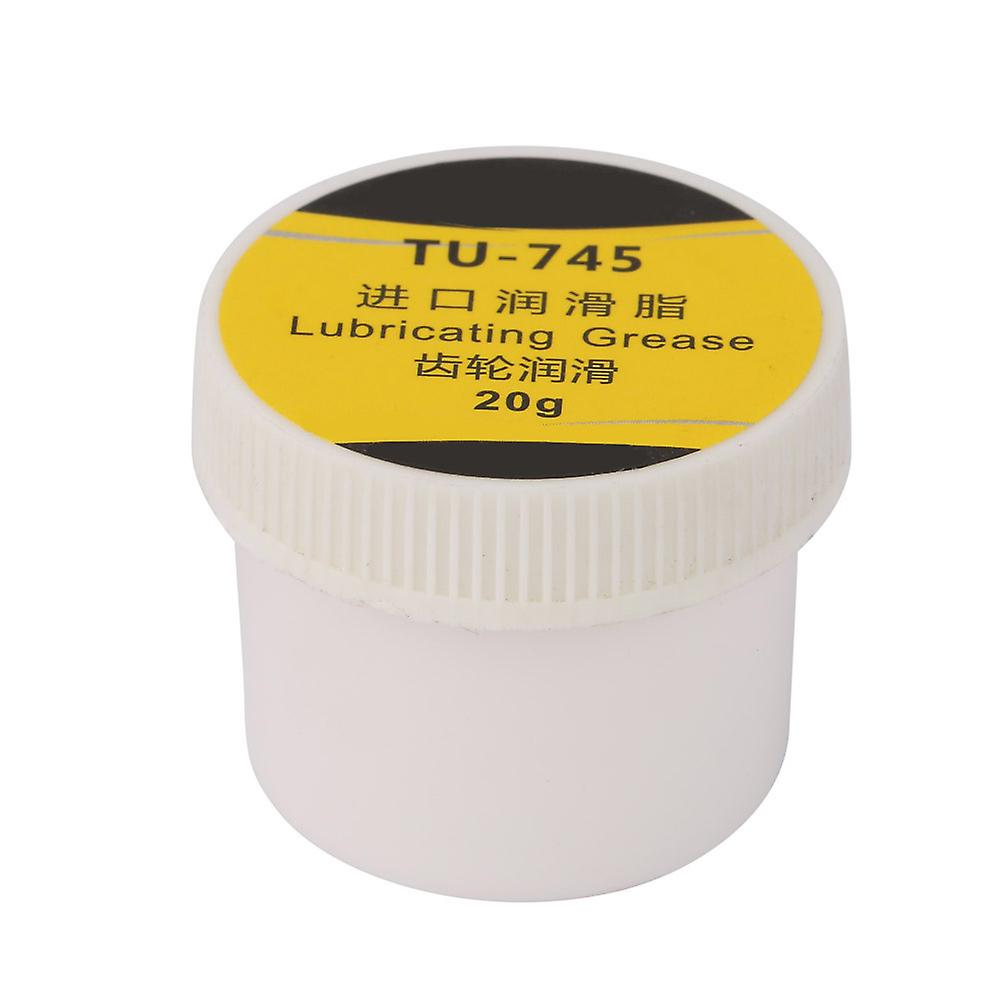White Lubricating Grease 20g for Grinding Machine Gear, TU-745 High Temperature Lube Cream for Smooth Operation