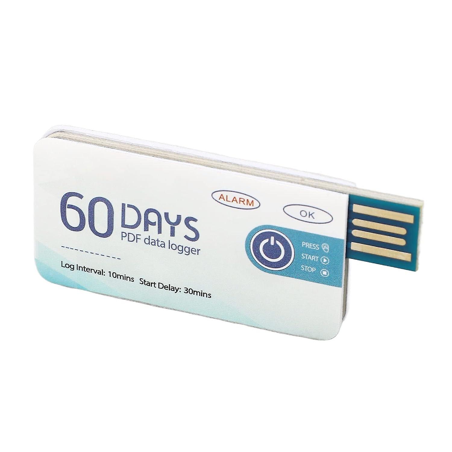 Portable USB Temperature Recorder for Temperature Monitoring During Transportation and Storage, 1000