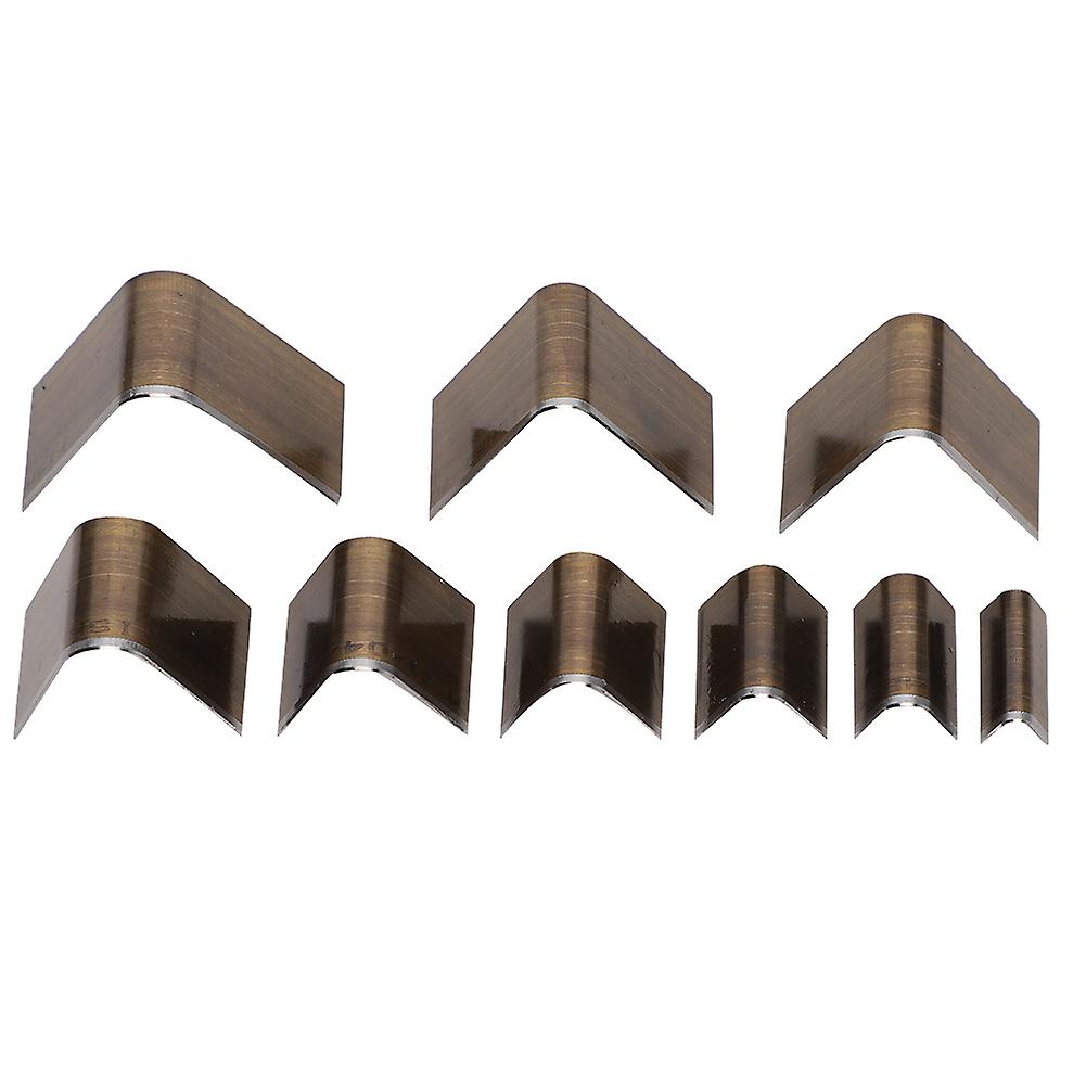 Leather V Shape Punch DIY Tool Tail Cut Puncher Round Belt Perforated Accessory Set