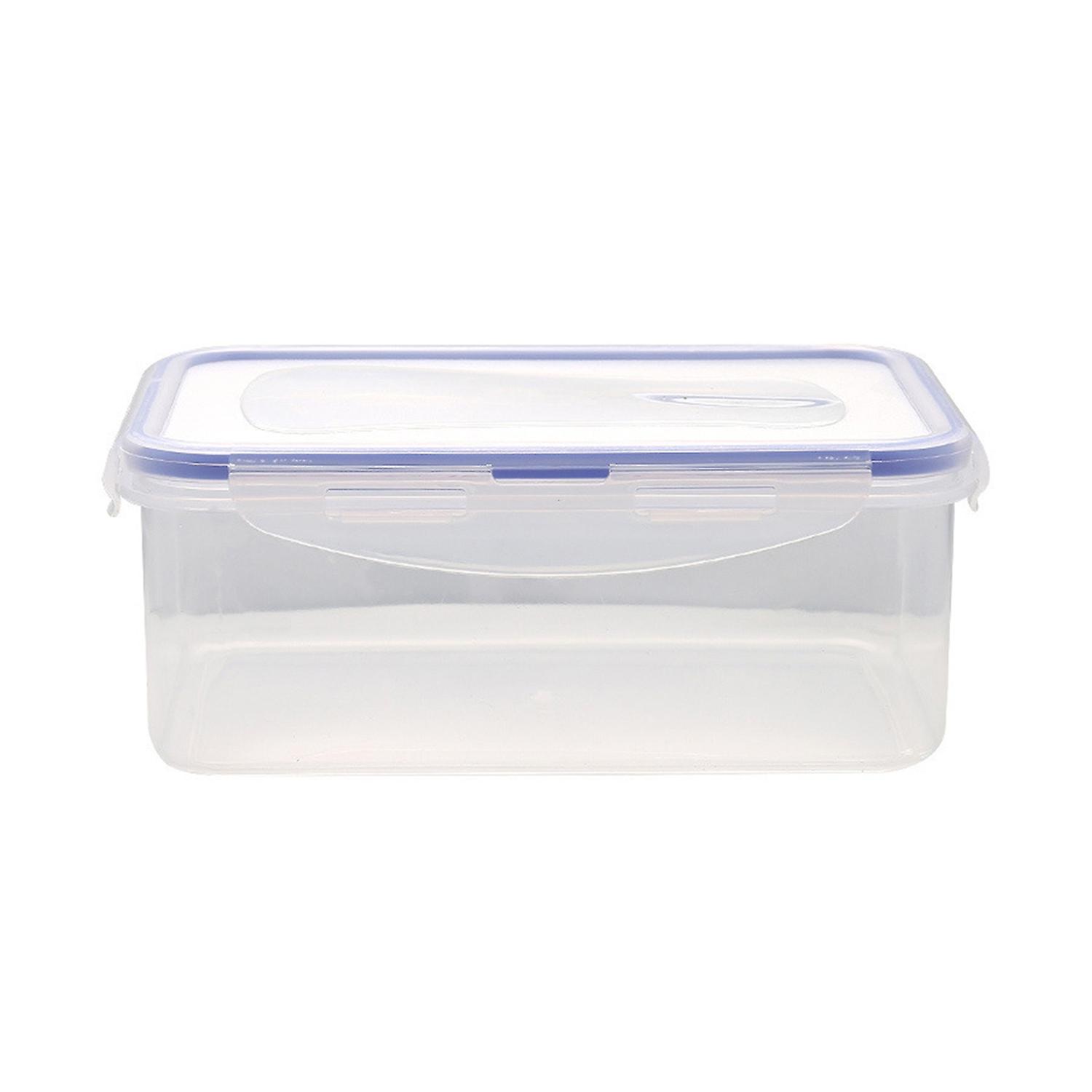 Kitchen Refrigerator Rectangular Crisper Heat-resistant Convenient Microwave Safe Plastic Fruit Stor