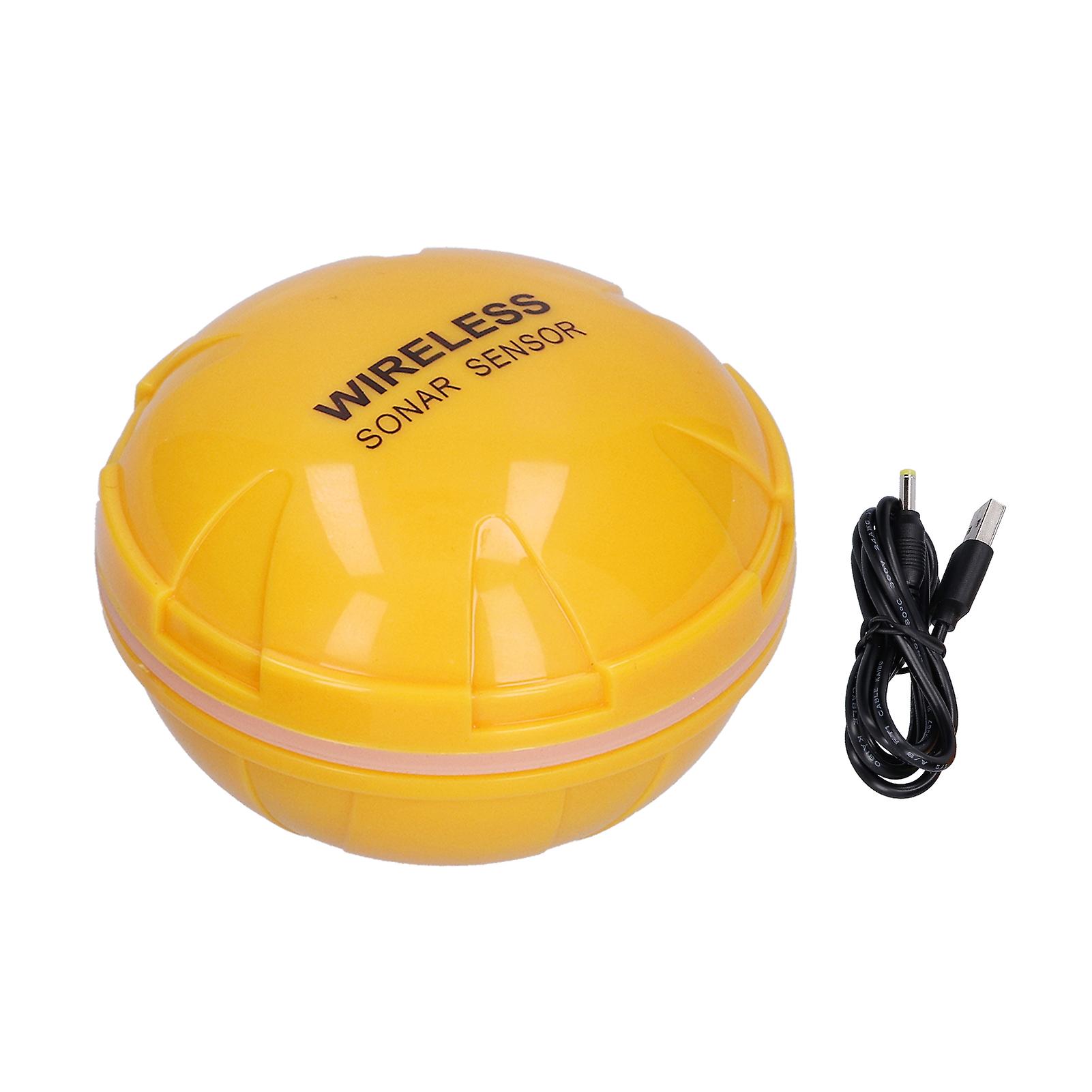 Smart Wireless Sonar Sensor for Underwater Mobile Phone, High Definition Visual Bluetooth Fish Finder for Fishing