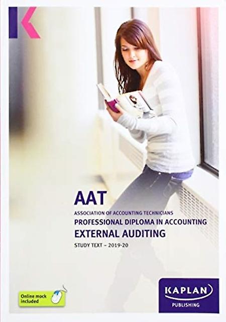 External Auditing  Study Text by KAPLAN PUBLISHING Paperback