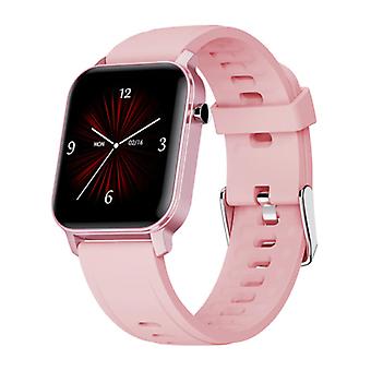 Stuff Certified® Fitness Activity Tracker Smartwatch Sport Smartband Smartphone Watch iOS / Android Pink