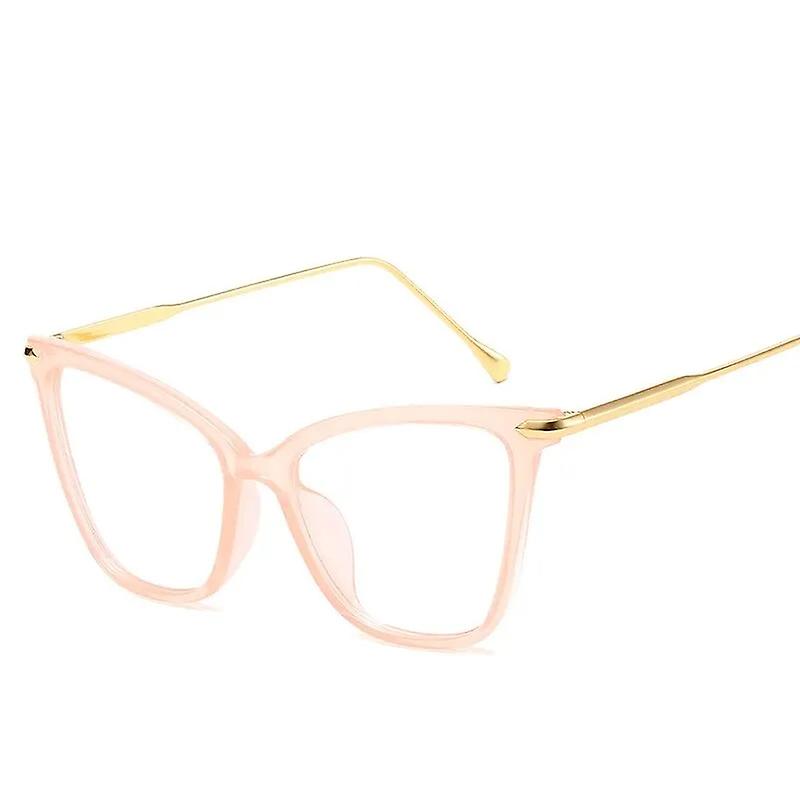 Ladies Retro Cat Eye Anti Blue Light Computer Glasses Reading And Playing Games To Protect Eyes