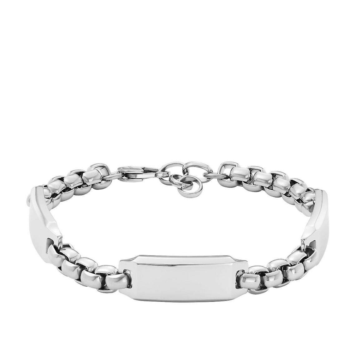 Bracelet Homme Fossil Bijoux Engravables - JF04400040 Acier Argent