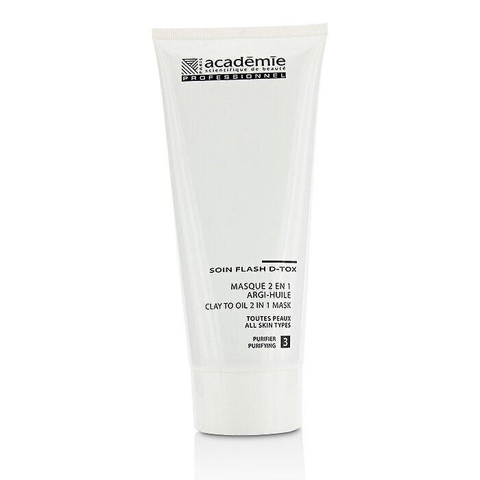 Academie Clay To Oil 2 In 1 Mask - For All Skin Types (salon Size) 200ml/6.7oz