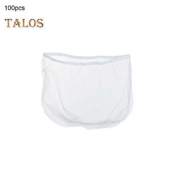 100Pcs/Set Sink Filter Mesh Lightweight Multi-use Polyester Unique Stable Full Cover Sink Filter Mesh for Restaurant