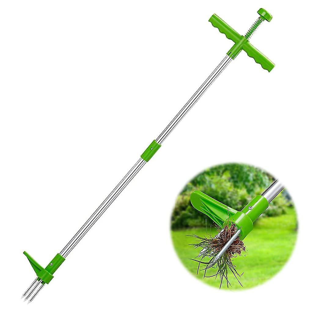 New weed puller, 3-claw weeding hand tool, manual weed puller for lawns and gardens