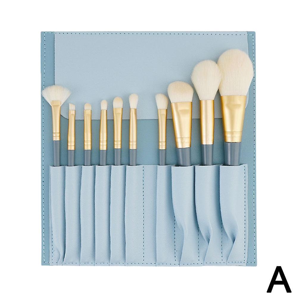10Pcs Make Up Brush Set Professional Makeup Tools