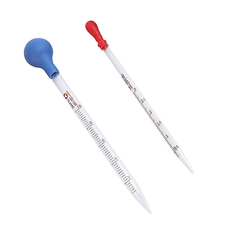 2pcs Smooth Glass Dropper