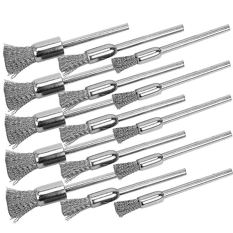 15pcs Handle Electric Grinding Brush