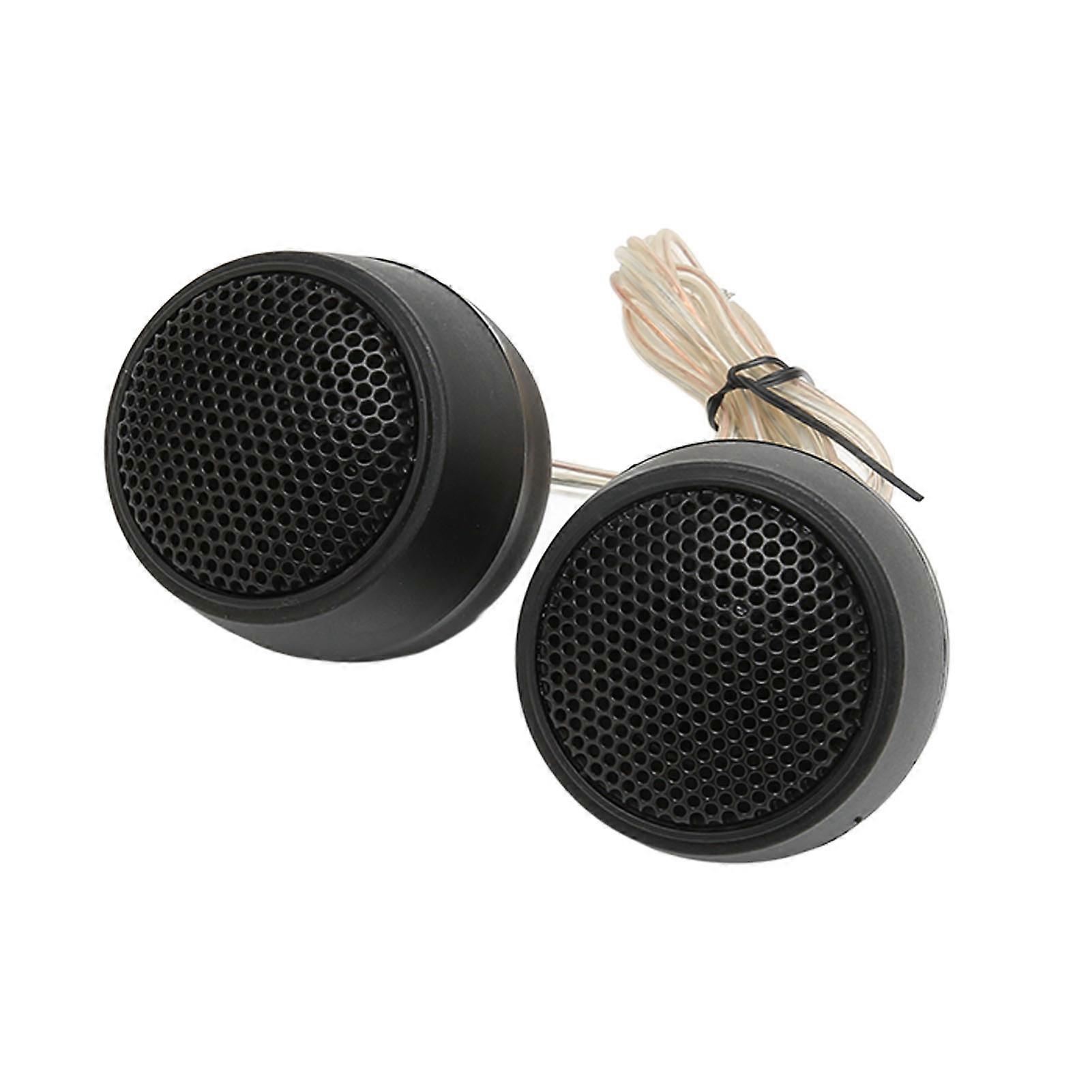 2PCS Dome Tweeter 10W 4 Ohm High Sensitivity Great Sound Quality Loudspeaker for Car Audio Systems