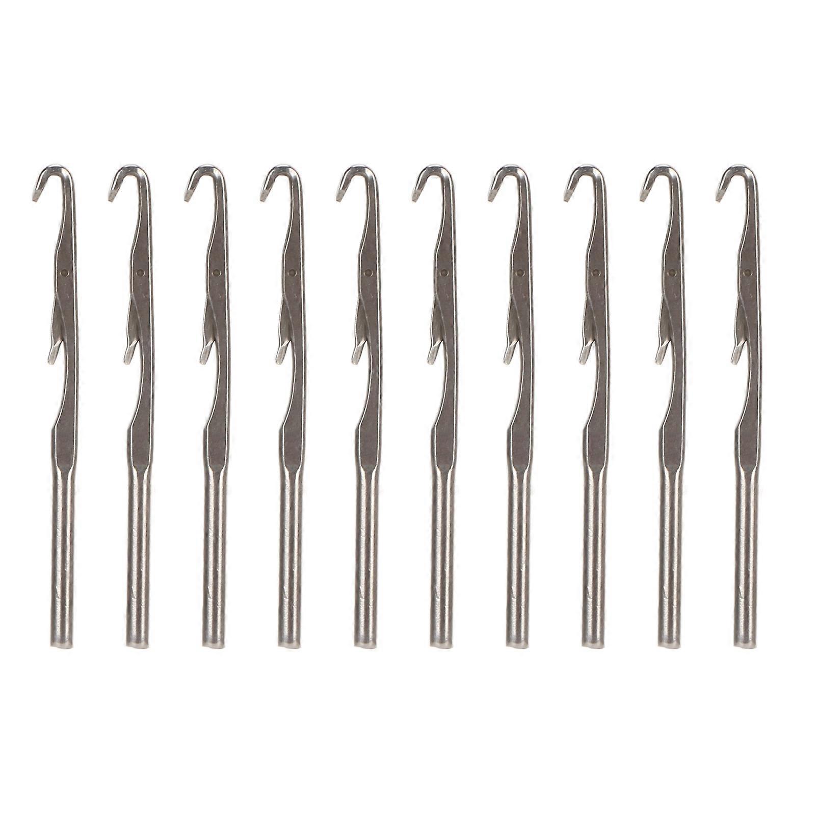10pcs Crochet Hooks Set Ergonomic Metal Knitting Crochet Hooks Knitting Needles For Beginners And Experienced Crocheter