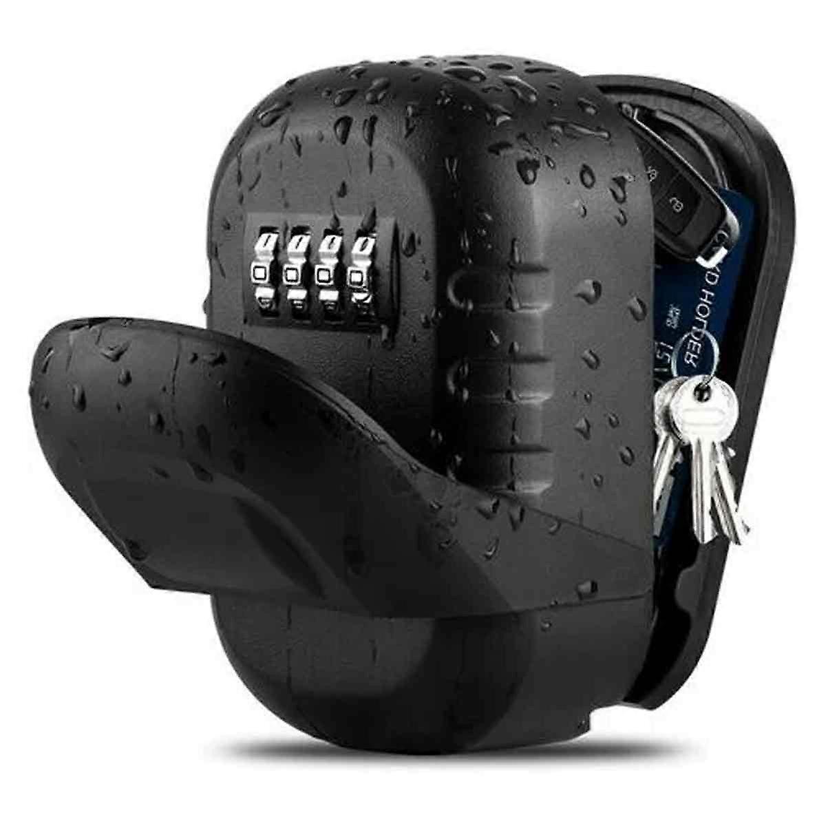 Password Key Box Wall Mounted Key Storage Case Coded Key Case Key Storage Lock Digital Case Wall Mounted Safe Wall-Mounted Key Storage Case Key Cabine