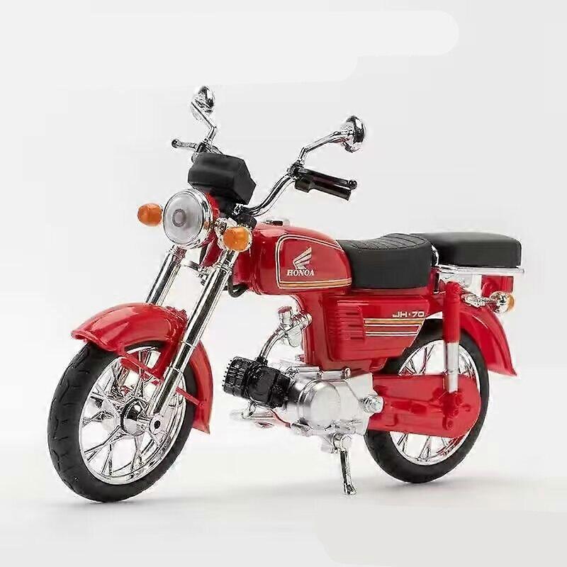 1:10 هوندا JiaLing JH-70 سبيكة دراجة نارية نموذج دييكاستس محاكاة المعادن شارع الرياضة الكلاسيكية دراجة نارية جمع أطفال لعب لعبة الدراجات النارية