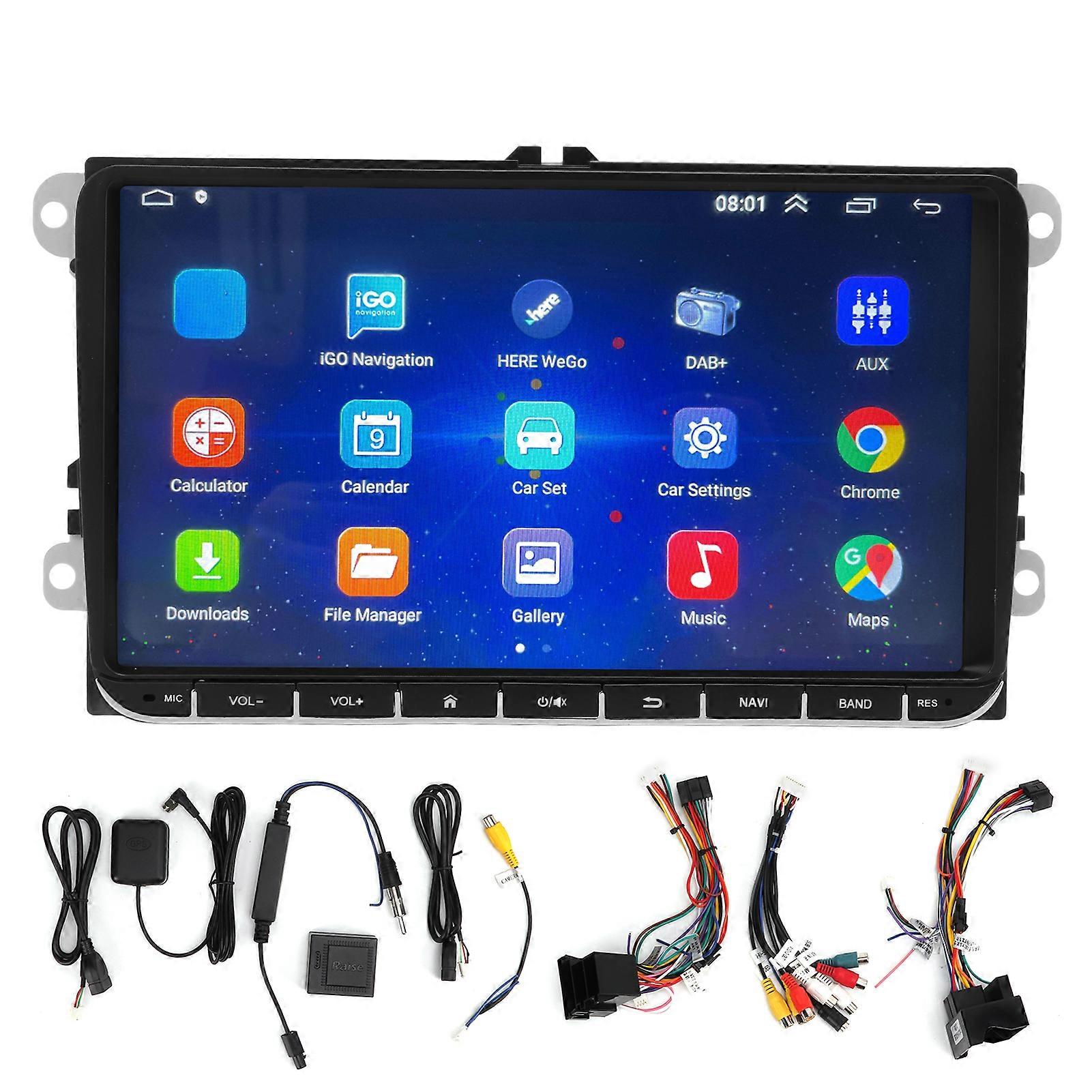 9in Car Multimedia Video Player Quad Core 1GB+16GB for Android 10.1 Replacement for T5 Transporter 20102013 E2U511