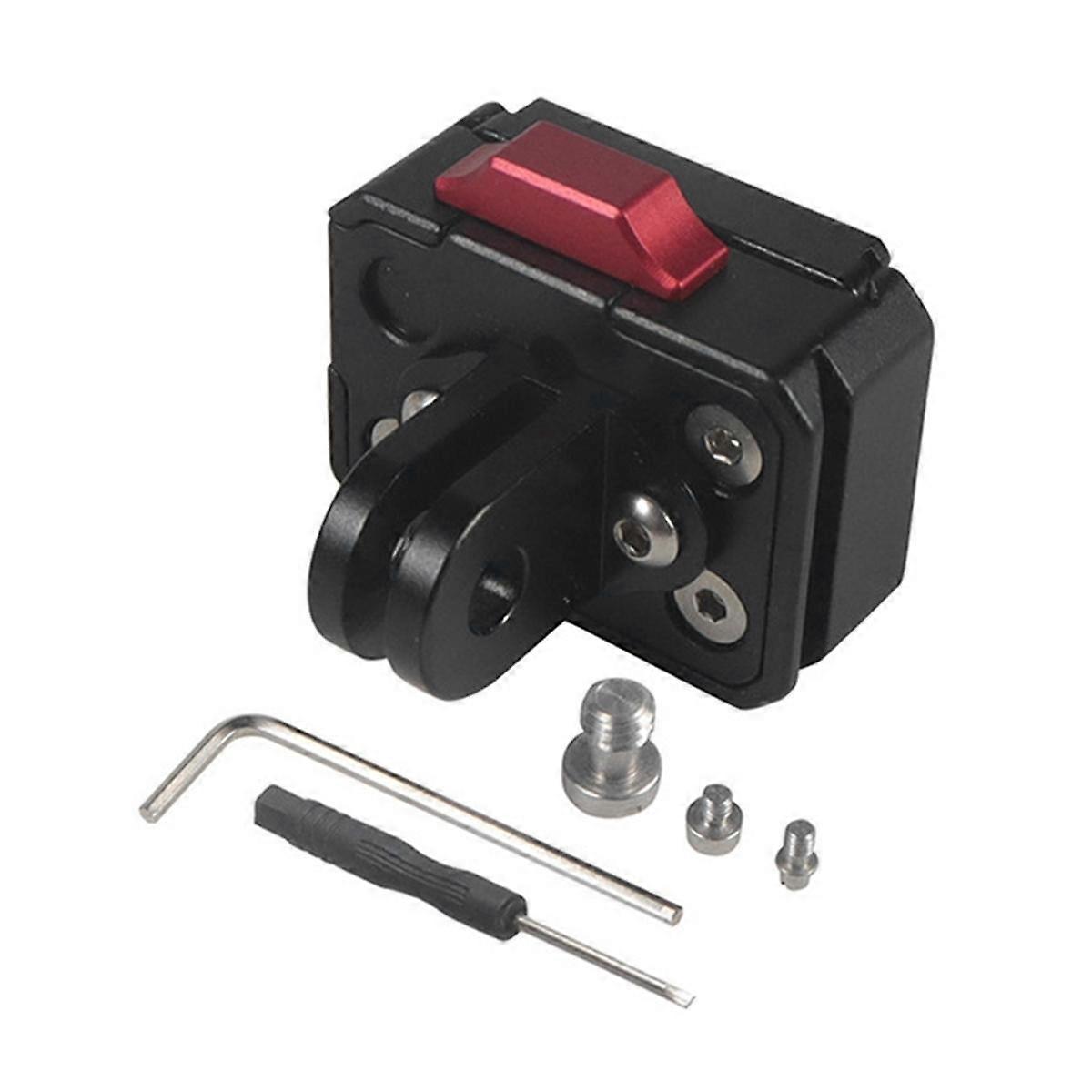 Anti-Shake Quick Release Base 1/4 Universal V-Type Quick Release Plate Sports Camera Quick Release