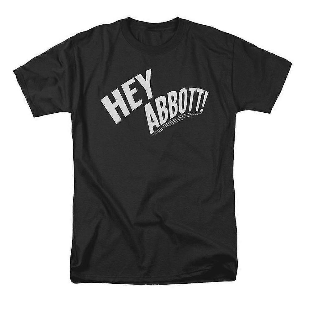 Abbott Costello Hey Abbott T-shirt