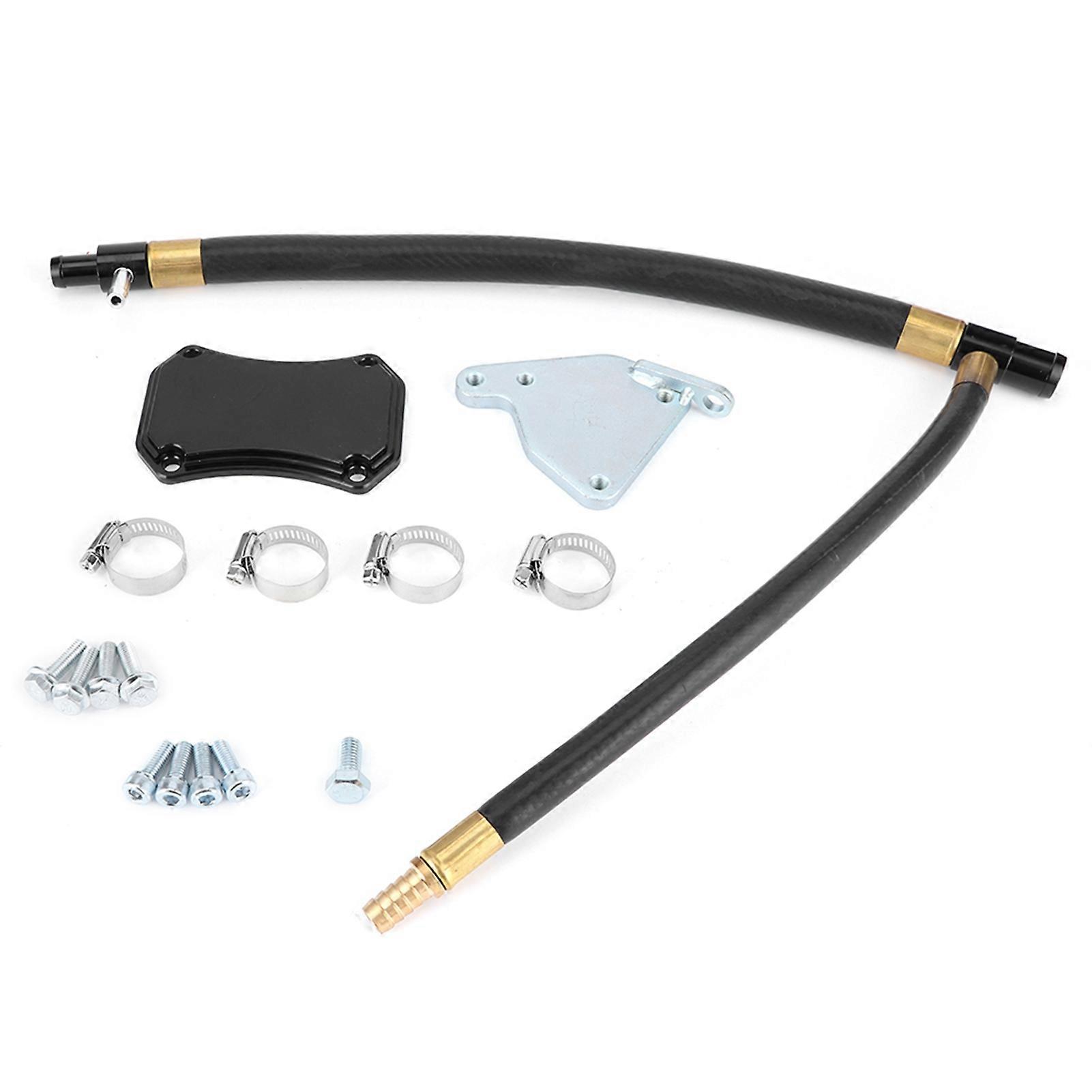 EGR Valve Cooler Delete Kit Fit for Duramax 2011?2015 6.6L LML Diessl