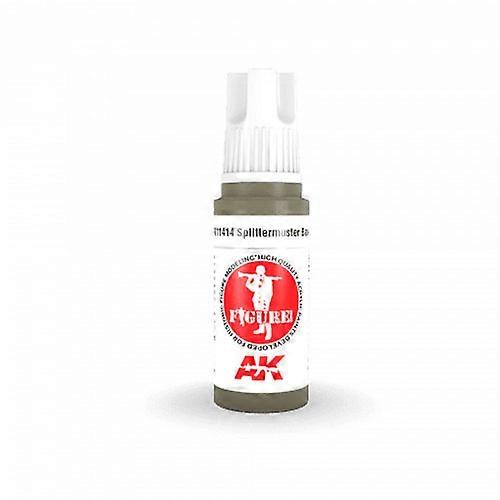 BASE AK 3Gen Splittermuster Figures Non Toxic Acrylic Full Coverage Paint 17ml
