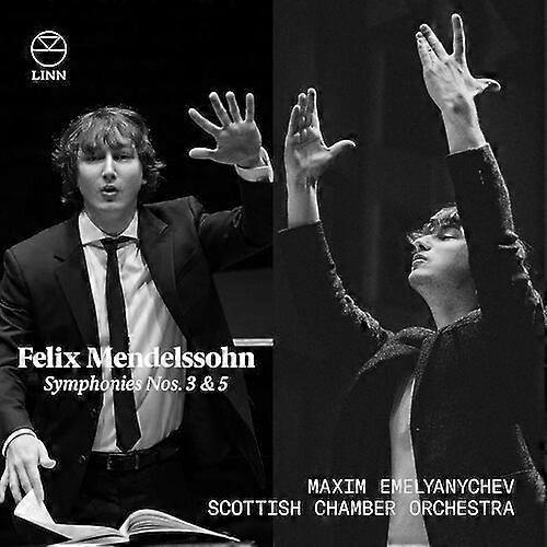 Felix Mendelssohn : Felix Mendelssohn: Symphonies Nos. 3 & 5 CD (2023)