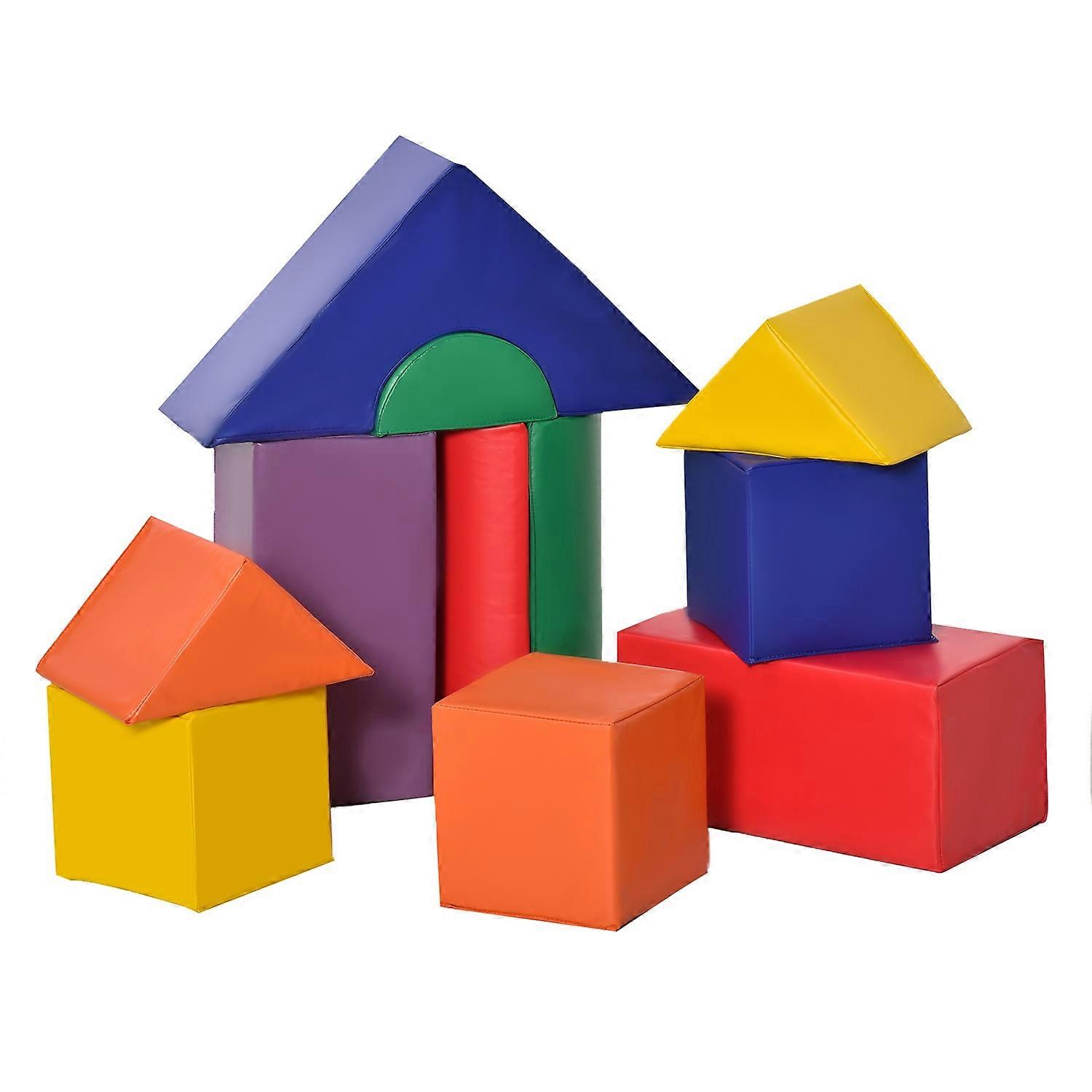 11 pcs. Soft building blocks, foam building blocks, for running around, climbing, soft giant building blocks, are built