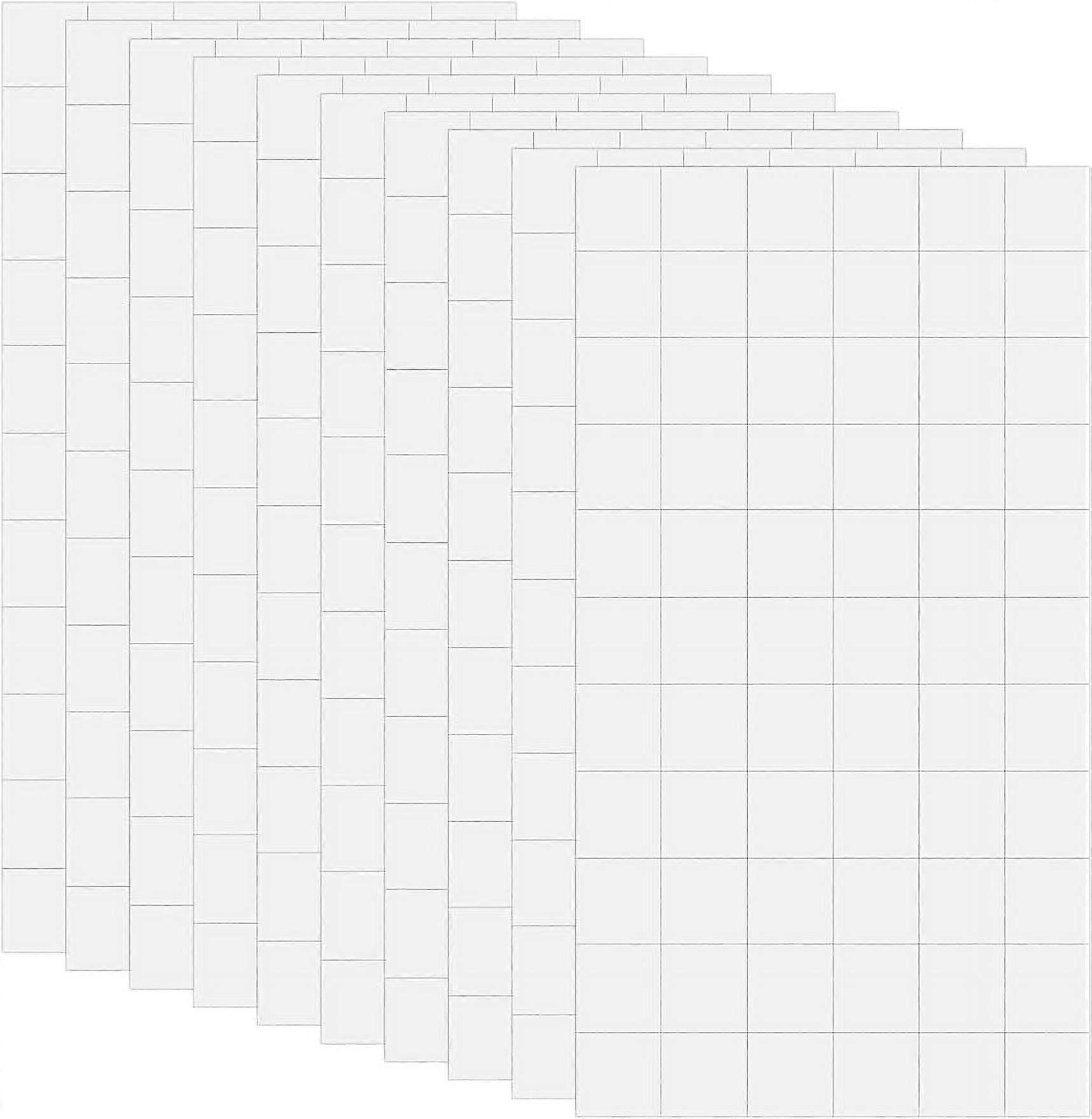 15Sheets 990pcs 0.47 inch Dual Adhesive 3D Pop Foam Dots Squares Adhesive Foam Square Mounts