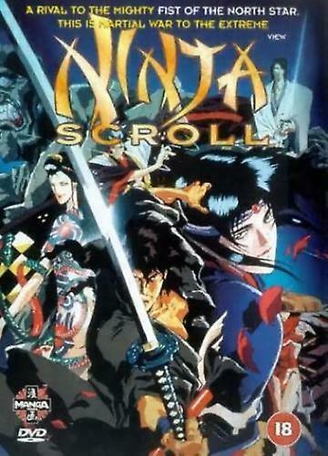 Ninja Scroll DVD (2000) Yoshiaki Kawajiri cert 18 - Region 2