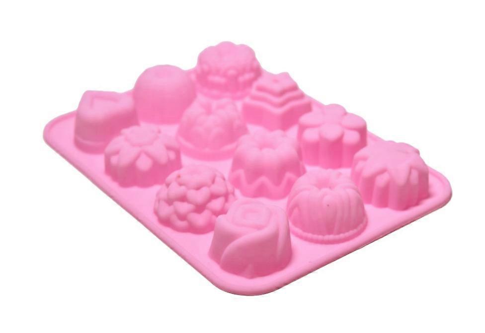 Silikon Muffinform Kuchen Sobremesa Silikonform Handgemachte Seifenformen DIY Seifenform Silikon Seifen Form Backform fr Seife, Brot, Schokolade, Gelee,