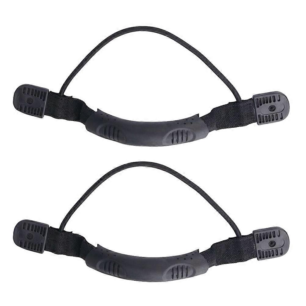 1 Pair of Kayak Canoe Boat Side Mount Carry Handle with Bungee Cord for Outdoor Accessories