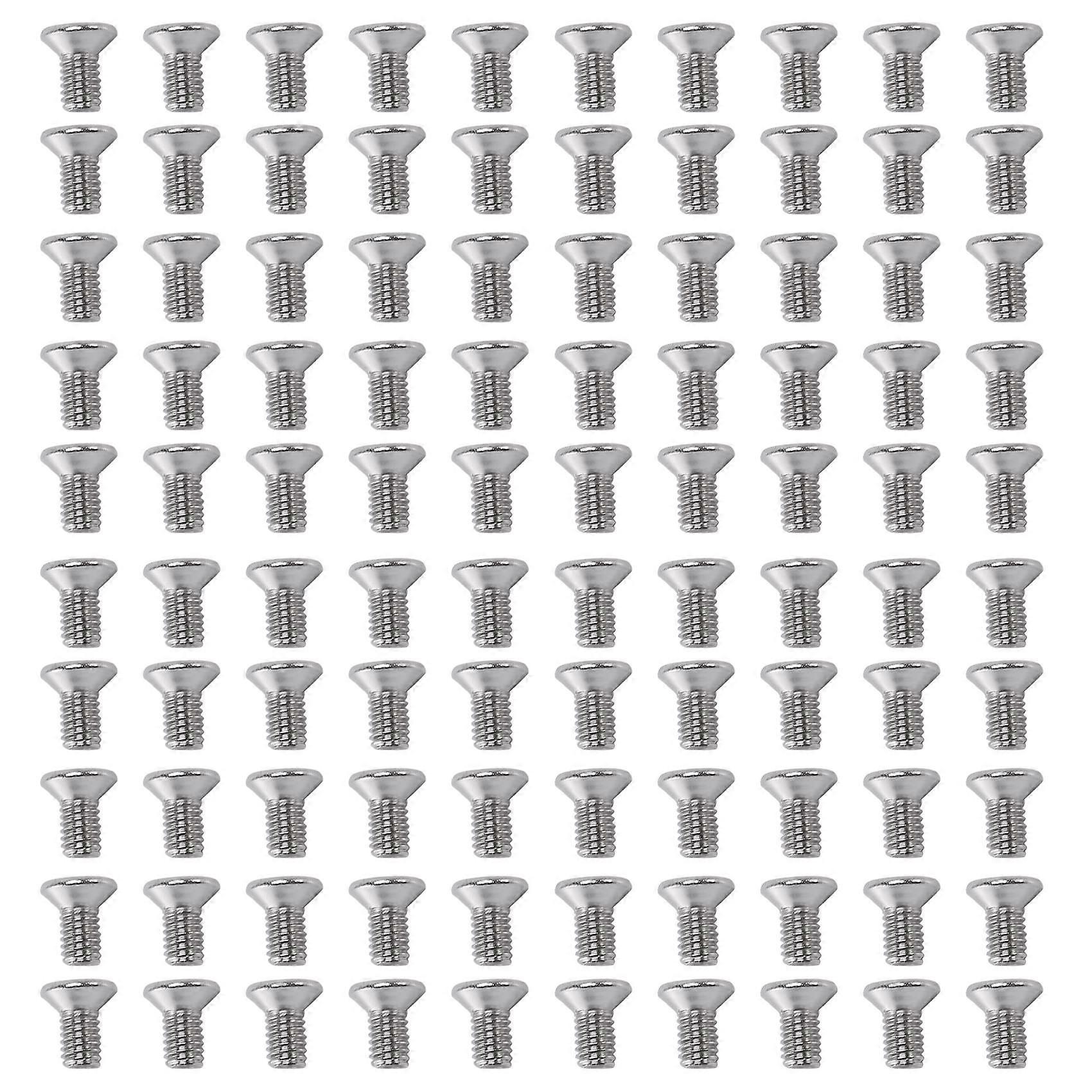 M3 x 6mm Flat Head Countersunk Bolts Machine Screws 100pcs