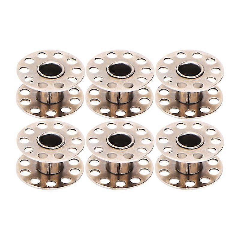 25pcs Iron Multi-Functional Empty Electric Sewing Machine Bobbins Spools With Storage Box